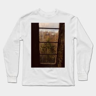 Durham Cathedral Window view Long Sleeve T-Shirt